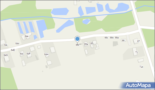 Nowodwór, Nowodwór, 65c, mapa Nowodwór