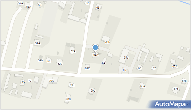 Nowodwór, Nowodwór, 64A, mapa Nowodwór