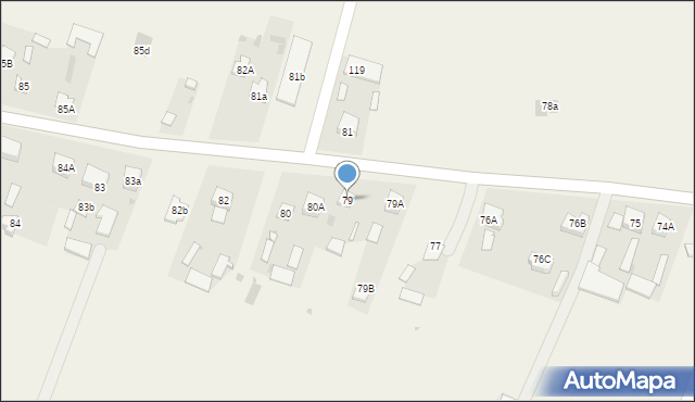 Nowodwór, Nowodwór, 79, mapa Nowodwór