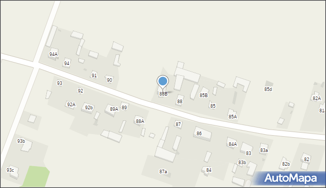 Nowodwór, Nowodwór, 88B, mapa Nowodwór