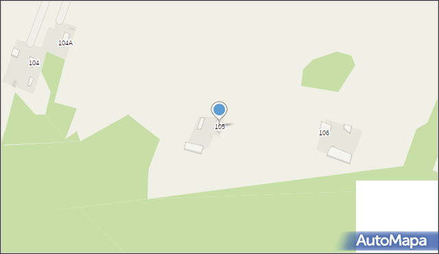 Nowodwór-Piaski, Nowodwór-Piaski, 105, mapa Nowodwór-Piaski