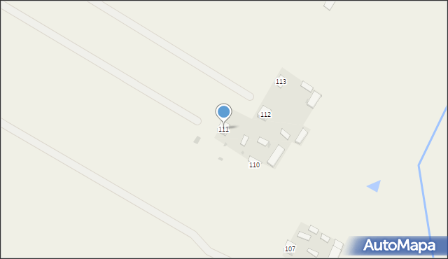 Nowodwór-Piaski, Nowodwór-Piaski, 111, mapa Nowodwór-Piaski