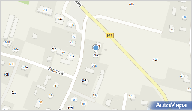 Nowodworze, Nowodworze, 29a, mapa Nowodworze