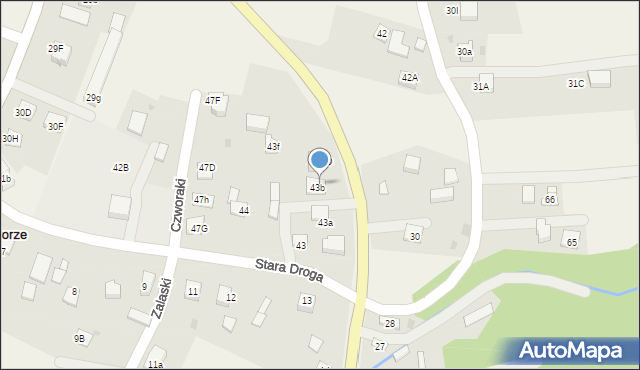 Nowodworze, Nowodworze, 43c, mapa Nowodworze