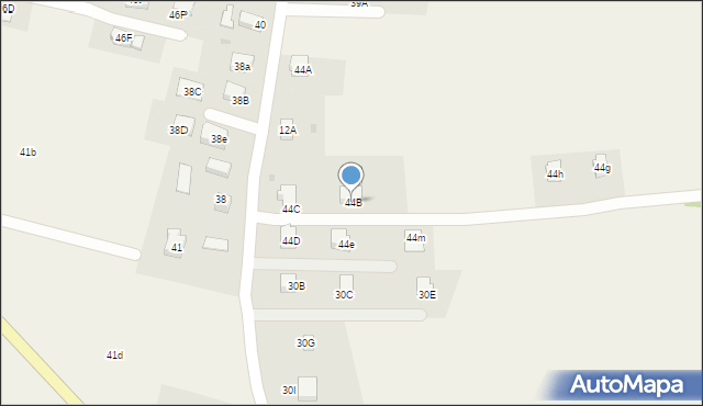 Nowodworze, Nowodworze, 44B, mapa Nowodworze