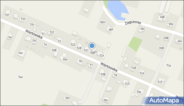 Nowodworze, Nowodworze, 52E, mapa Nowodworze