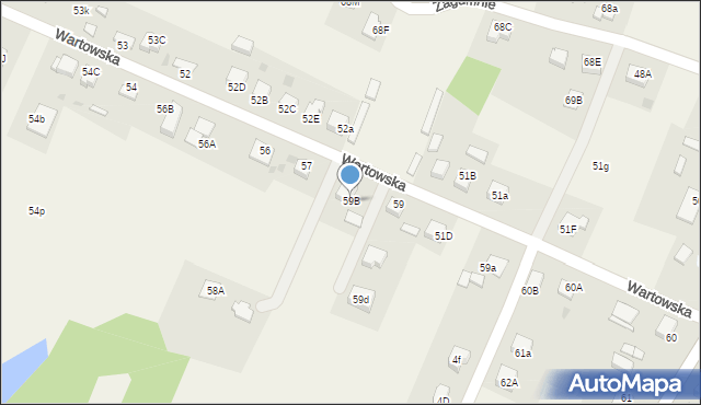 Nowodworze, Nowodworze, 59B, mapa Nowodworze