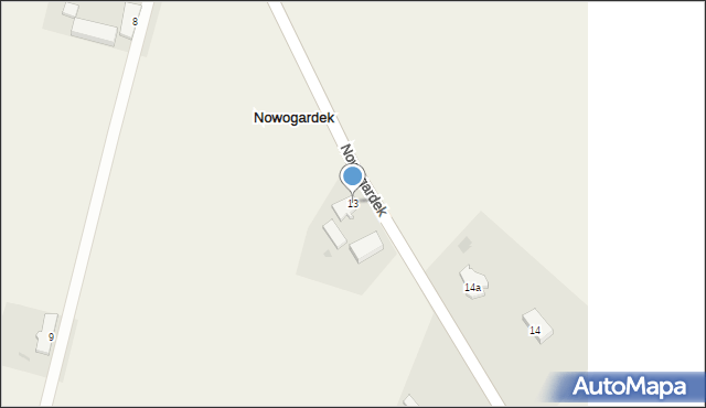 Nowogardek, Nowogardek, 13, mapa Nowogardek