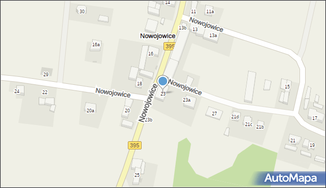 Nowojowice, Nowojowice, 23, mapa Nowojowice