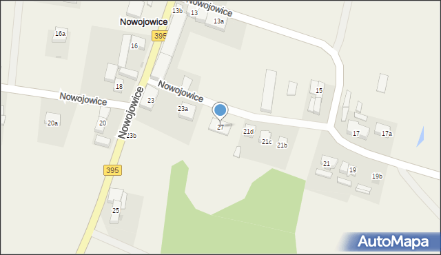 Nowojowice, Nowojowice, 27, mapa Nowojowice