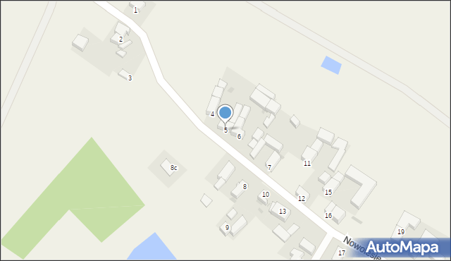 Nowolesie, Nowolesie, 5, mapa Nowolesie