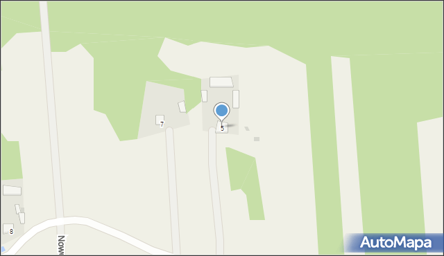 Nowomichowska, Nowomichowska, 5, mapa Nowomichowska