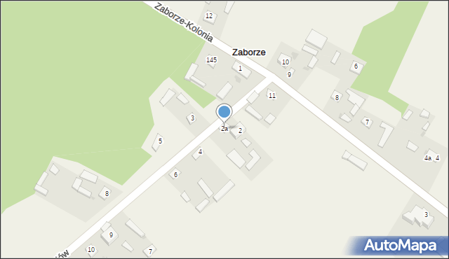 Noworąblów, Noworąblów, 2a, mapa Noworąblów