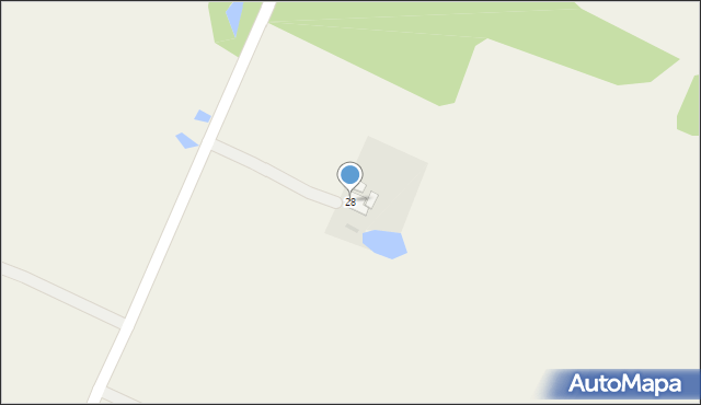 Nowosiadło, Nowosiadło, 28, mapa Nowosiadło