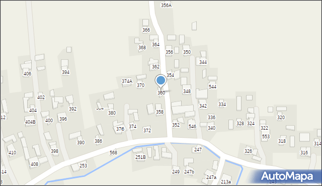 Nowosielce, Nowosielce, 360, mapa Nowosielce