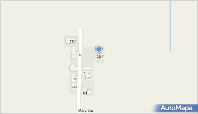 Nowosielce, Nowosielce, 526, mapa Nowosielce