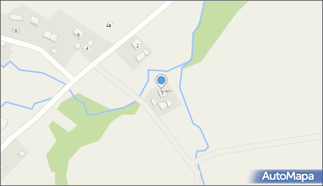 Nowosielce Kozickie, Nowosielce Kozickie, 3, mapa Nowosielce Kozickie