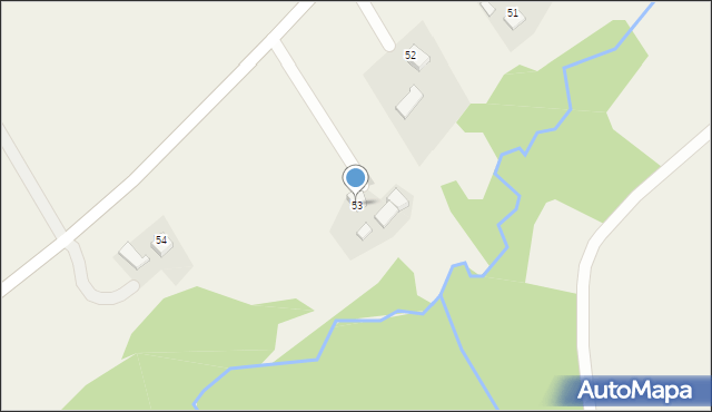 Nowosielce Kozickie, Nowosielce Kozickie, 53, mapa Nowosielce Kozickie