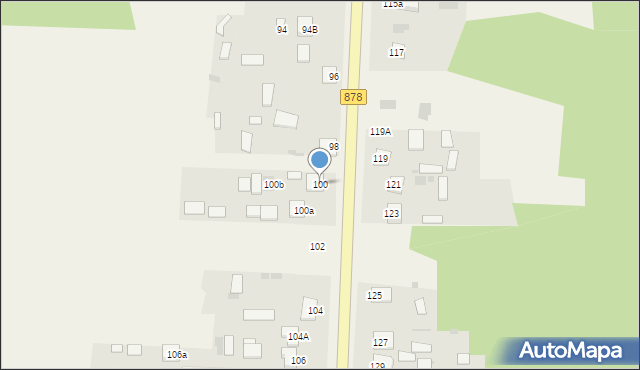 Nowosielec, Nowosielec, 100, mapa Nowosielec