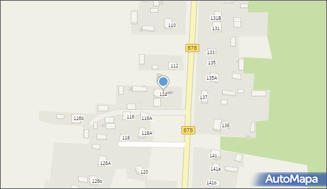 Nowosielec, Nowosielec, 114, mapa Nowosielec