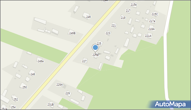 Nowosielec, Nowosielec, 225a, mapa Nowosielec