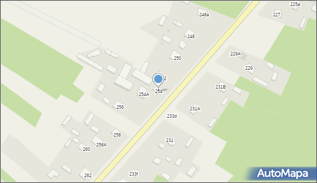 Nowosielec, Nowosielec, 254, mapa Nowosielec