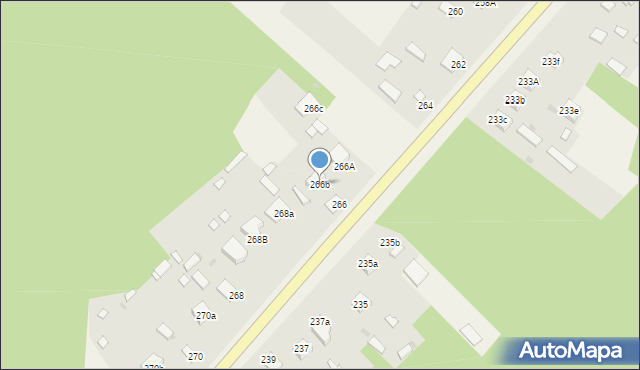 Nowosielec, Nowosielec, 266b, mapa Nowosielec