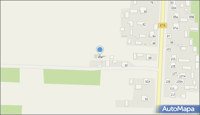 Nowosielec, Nowosielec, 90a, mapa Nowosielec