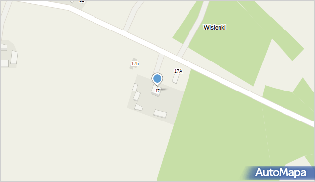 Nowosiółki, Nowosiółki, 17, mapa Nowosiółki