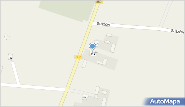 Nowosiółki, Nowosiółki, 40A, mapa Nowosiółki