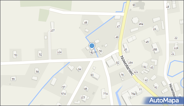 Nowotaniec, Nowotaniec, 51, mapa Nowotaniec