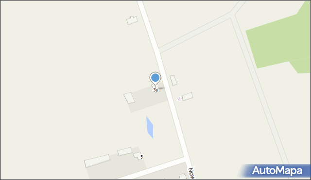 Nowowola, Nowowola, 3a, mapa Nowowola