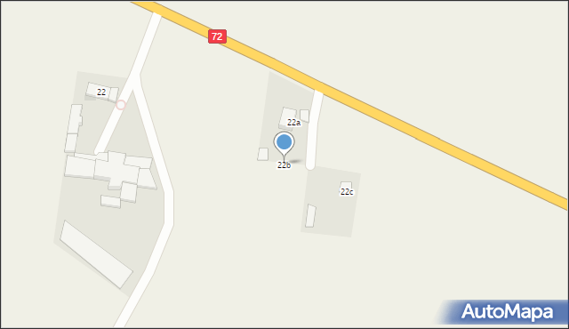 Nowy Adamów, Nowy Adamów, 22b, mapa Nowy Adamów
