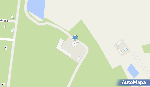 Nowy Adamów, Nowy Adamów, 28, mapa Nowy Adamów