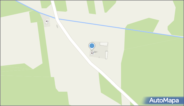 Nowy Antonin, Nowy Antonin, 42, mapa Nowy Antonin