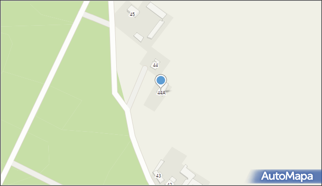 Nowy Barcik, Nowy Barcik, 44A, mapa Nowy Barcik