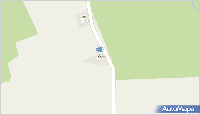 Nowy Belęcin, Nowy Belęcin, 26c, mapa Nowy Belęcin