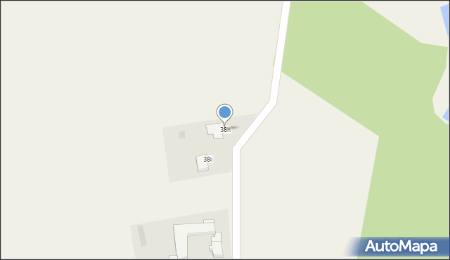 Nowy Belęcin, Nowy Belęcin, 38h, mapa Nowy Belęcin