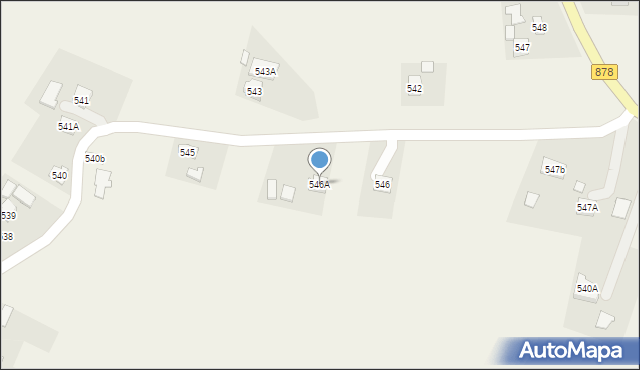Nowy Borek, Nowy Borek, 546A, mapa Nowy Borek