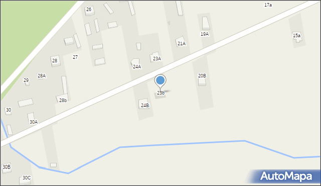 Nowy Brańszczyk, Nowy Brańszczyk, 23b, mapa Nowy Brańszczyk