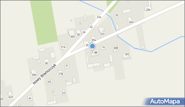 Nowy Brańszczyk, Nowy Brańszczyk, 33a, mapa Nowy Brańszczyk