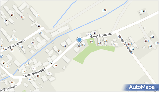 Nowy Browiniec, Nowy Browiniec, 52, mapa Nowy Browiniec
