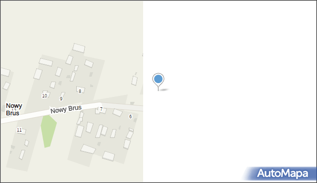 Nowy Brus, Nowy Brus, 5, mapa Nowy Brus