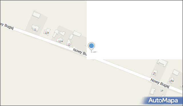 Nowy Bugaj, Nowy Bugaj, 13, mapa Nowy Bugaj