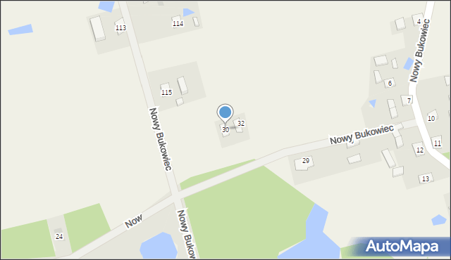 Nowy Bukowiec, Nowy Bukowiec, 30, mapa Nowy Bukowiec