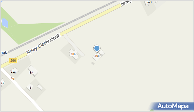Nowy Ciechocinek, Nowy Ciechocinek, 10E, mapa Nowy Ciechocinek