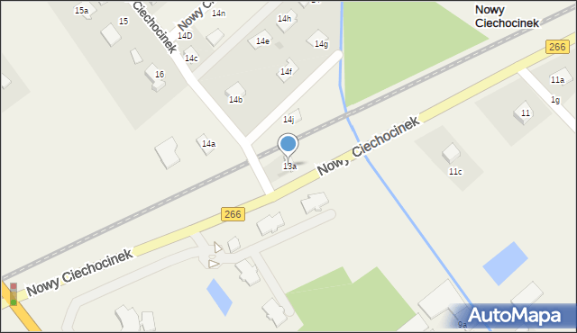 Nowy Ciechocinek, Nowy Ciechocinek, 13a, mapa Nowy Ciechocinek