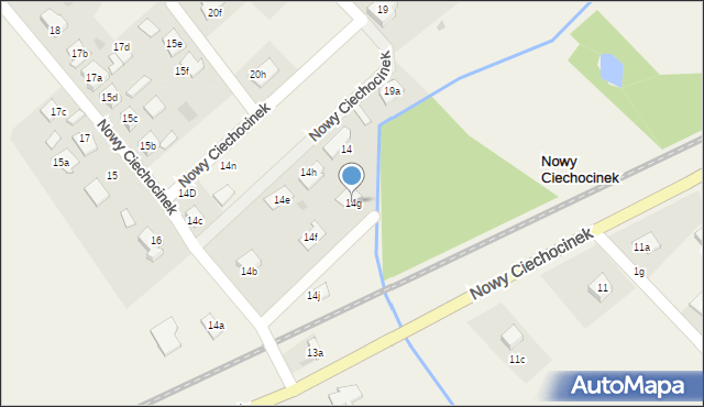 Nowy Ciechocinek, Nowy Ciechocinek, 14g, mapa Nowy Ciechocinek