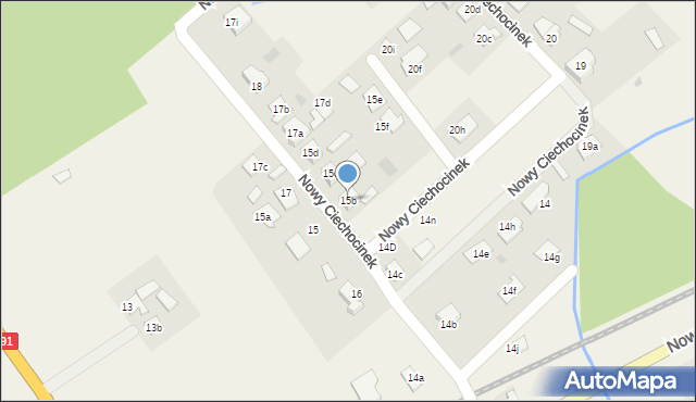 Nowy Ciechocinek, Nowy Ciechocinek, 15b, mapa Nowy Ciechocinek