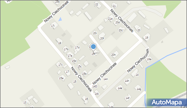Nowy Ciechocinek, Nowy Ciechocinek, 15f, mapa Nowy Ciechocinek